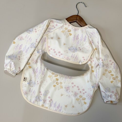 【Ailyer Kim】儿童罩衣防水防脏宝宝吃饭围兜长袖反穿衣1-4岁