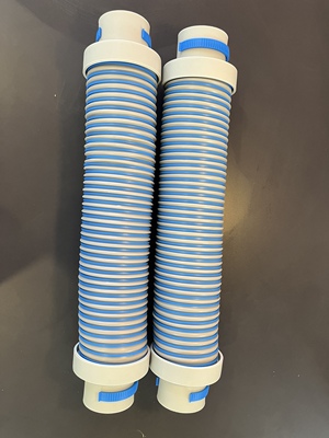 新风消音管风管TPV软管新风系统消音器通用管道风机消音降噪软管