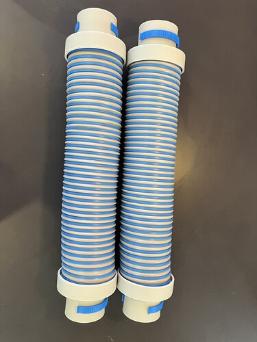 新风消音管风管TPV软管新风系统消音器通用管道风机消音降噪软管