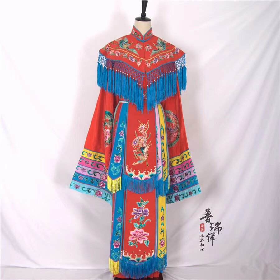 京剧戏曲舞台演出服装醉打金枝皇后贵妃醉酒戏服五彩宫装戏曲服装