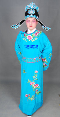 京剧昆曲越剧折子戏小生衣贾宝玉公子装戏曲才子圆领褶子衣