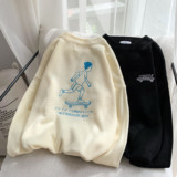 秋冬韩版滑板刺绣宽松情侣针织衫毛衣男1023/P65，男装针织衫/毛衣，星座1501