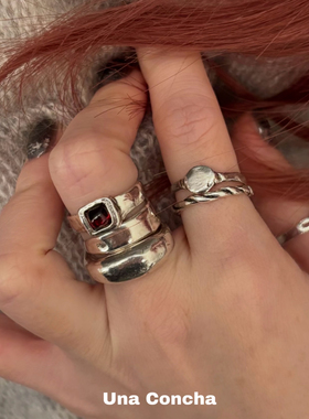 mars25小众叠戴细戒指