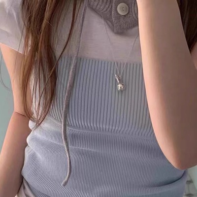 韩国ins博主同款小众设计感项链