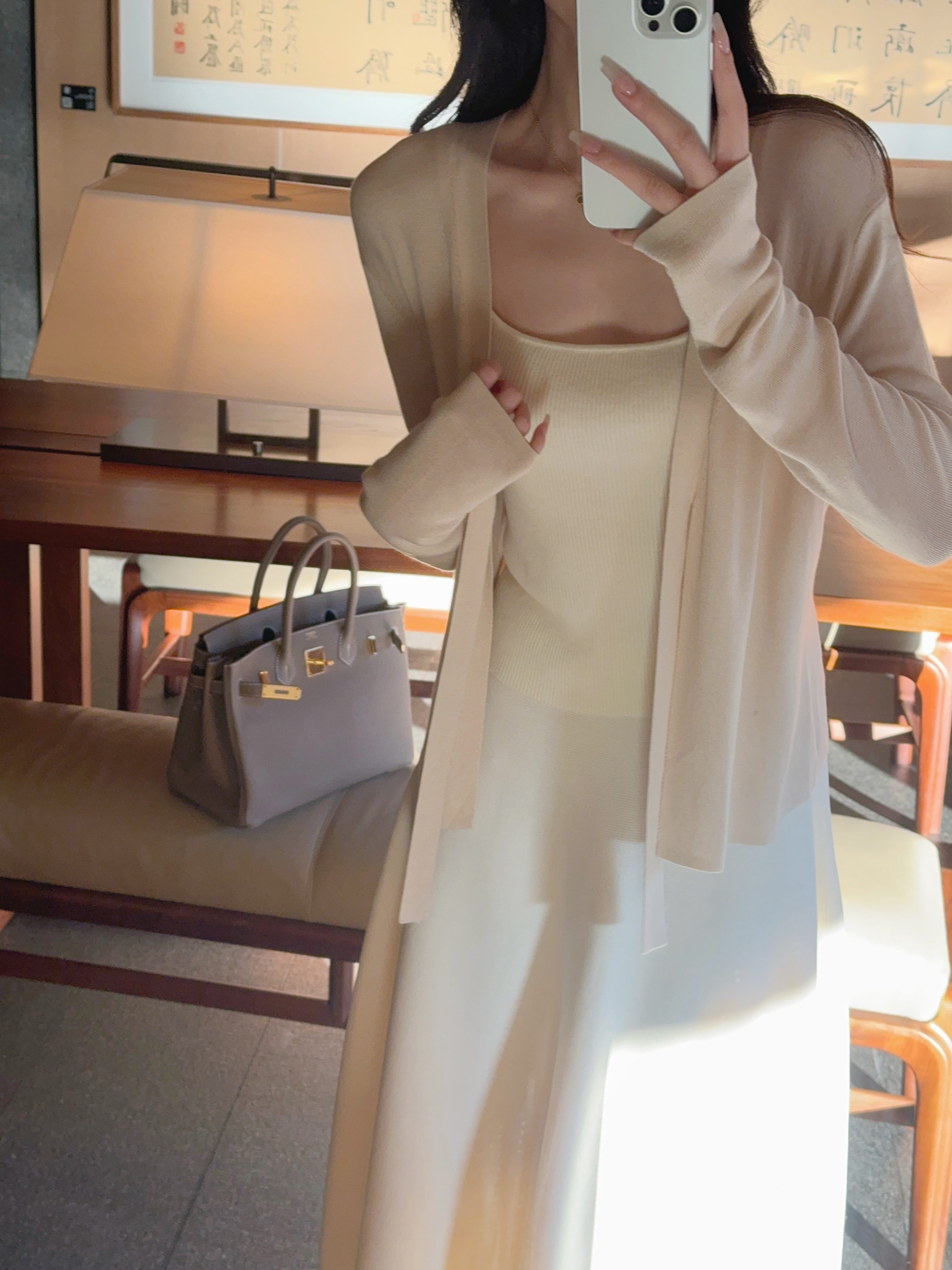 轻柔天丝温婉优雅针织开衫