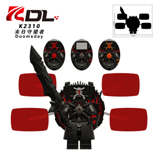 适用乐高马桶人VS监控人末日守望者泰坦电视人积木人仔拼装玩具男