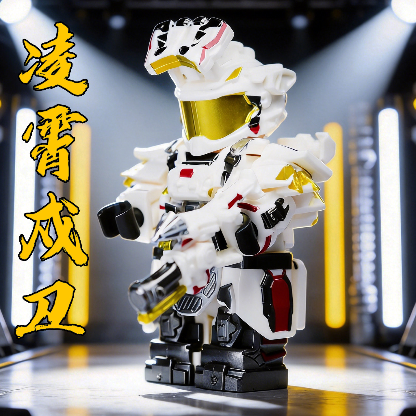 【威龙红皮凌霄戍卫】积木人仔图片