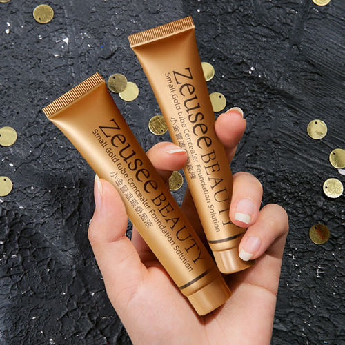 Zeusee子晞小金管遮瑕粉底液 保湿滋润BB霜美容修饰肤色遮瑕膏