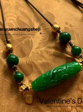 回纹气质显白中古国风项链