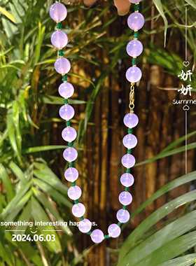 夏季可定制简约新中式圆珠项链