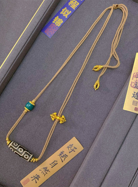 夏季新款雪巴天珠金刚杵简约