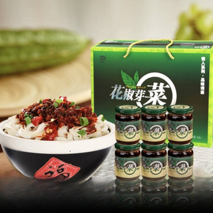 平顺大红袍情人花椒芽菜油辣椒酱下饭酱调味下饭菜酱料拌饭酱礼盒