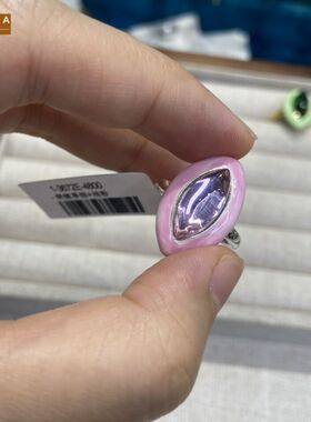 STINA滴油铜18金开口戒指女色滴