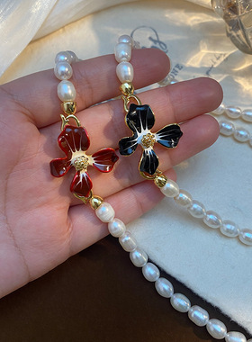 STINA新款6mm淡水珍珠项链高级