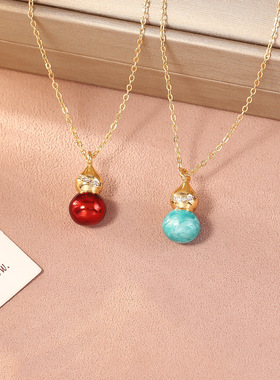 STINA高级感轻奢铜金微镶锆石滴