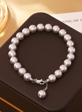 STINA爆款简约珍珠手链女轻奢高