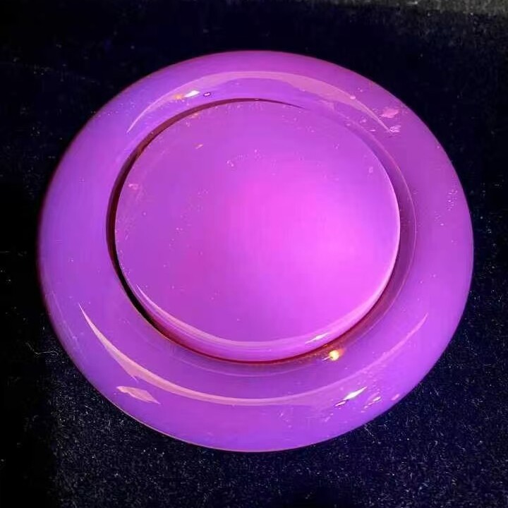 正品天然缅甸琥珀绝矿色标紫红茶圆条手镯收藏级孤品稀有珠宝饰品