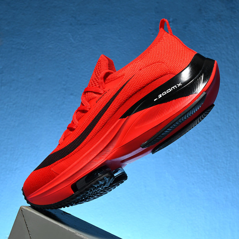 竞速跑鞋轻便慢跑缓震气垫运动鞋男女同款户外马拉松跑步透气