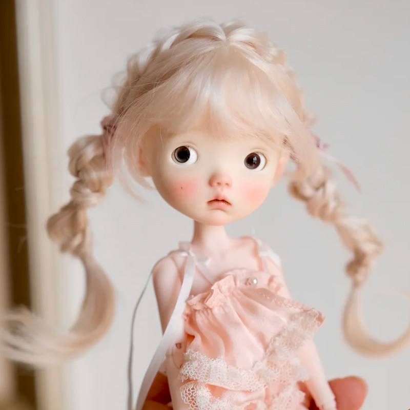 bjd6分女娃特体四叶草妹妹sd姐妹