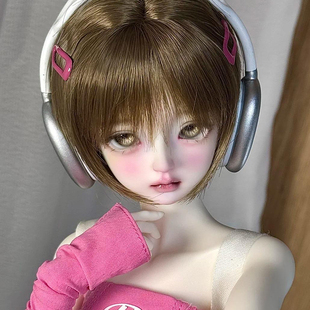 bjd娃娃sd娃4分女娃lust 葱bjd小葱气质正版素体关节人偶娃娃化妆