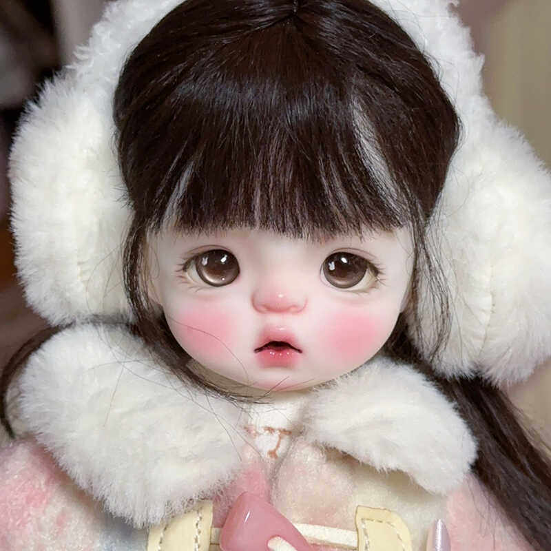6分女娃阿达达关节树脂玩偶bjd娃
