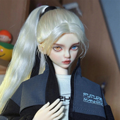 bjd娃娃sd娃4分男娃哆咪古装 娃娃素体关节可动人偶sd娃娃 四分正版