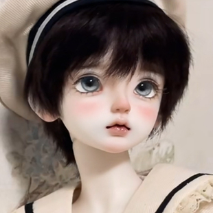 bjd娃娃sd娃4分男娃lust 葱bjd小葱气质正版素体关节人偶娃娃化妆