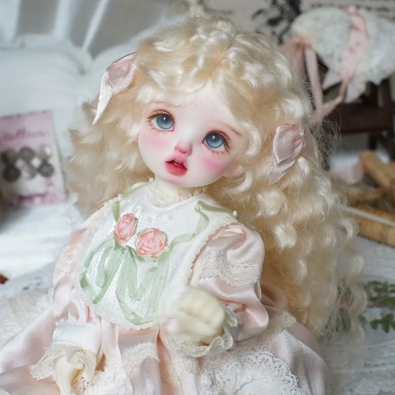 bjd娃娃sd正版6分女娃Carou卡肉