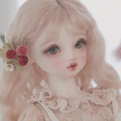 3分bjd娃娃宫廷套装白妹子关节娃