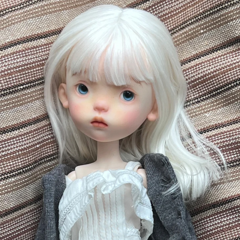 6分女娃蓝豆豆特体sd娃娃bjd玩偶