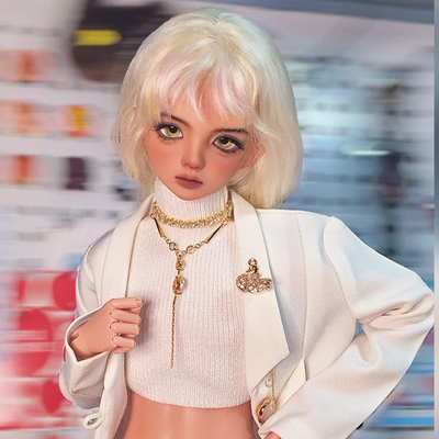 bjd娃sd娃4分小牛仔女娃关节玩偶