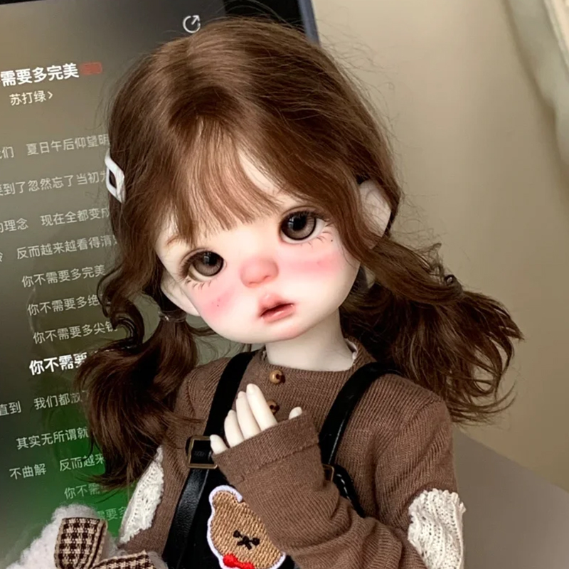 bjd6分呆soo萌娃女孩sd娃玩偶