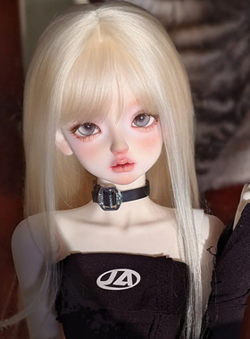 bjd娃娃sd娃4分女娃lust 葱bjd小葱气质正版素体关节人偶娃娃化妆