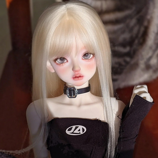 bjd娃娃sd娃4分女娃lust 葱bjd小葱气质正版素体关节人偶娃娃化妆