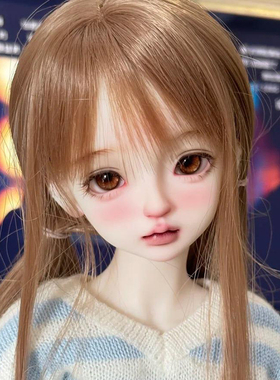 bjd娃娃sd娃4分女娃lust 葱bjd小葱气质正版素体关节人偶娃娃化妆