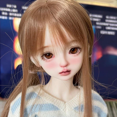 bjd娃娃sd娃4分女娃lust 葱bjd小葱气质正版素体关节人偶娃娃化妆
