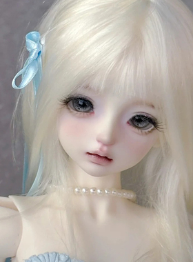 bjd娃娃sd娃4分女娃lust 葱bjd小葱气质正版素体关节人偶娃娃化妆