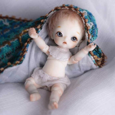 1/12分迷你小宠树脂关节bjd娃娃