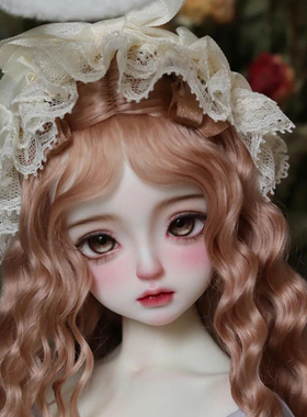 bjd娃娃sd娃4分女娃lust 葱&Eunice猪猪 bjd素体关节人偶娃娃化妆