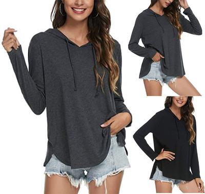 long-sleevedtop长袖卫衣女