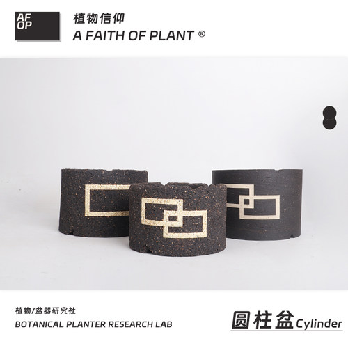 潮流块根植物龙舌兰龟甲龙块根SRL花盆陶瓷NEIGHBORHOOD野村豪人