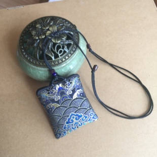 纯手工 佛珠收纳 福袋 符袋 胎毛袋 胎发袋 手饰收纳袋 传统工艺