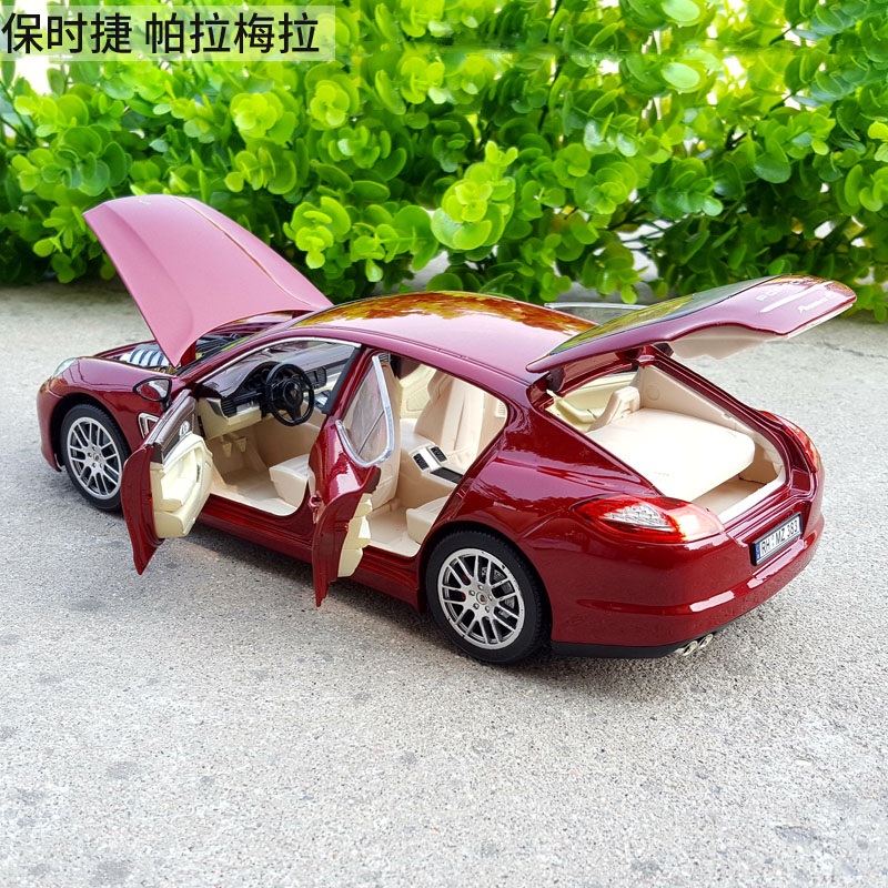 118保时帕拉梅拉摆件汽车模型