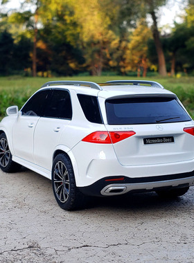 1:24奔驰gle350合金SUV汽车模型开门回力转向仿真金属男孩玩具车