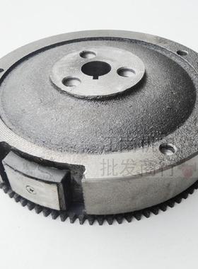 汽油发电机配件188F 6.5KW磁飞轮 发动机192 190FGX390电启动飞轮