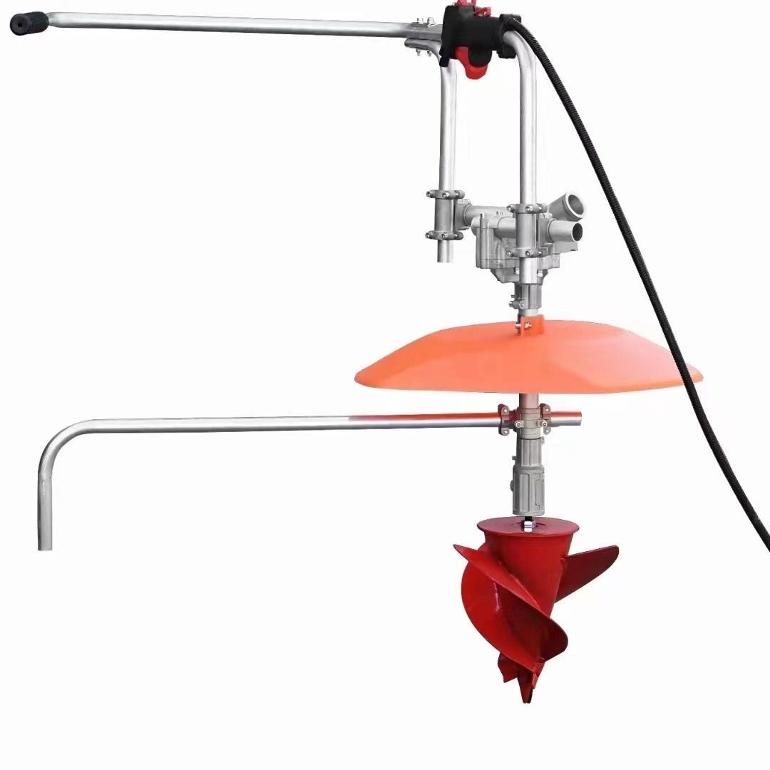 坑烟挖钻打塘机钻孔烟钻头打窝器农用打dyo坑神器神器器土地打孔