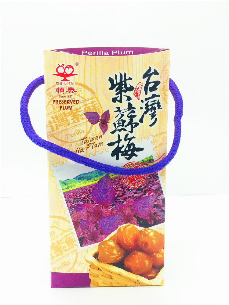 台湾进口　顺泰紫苏梅400