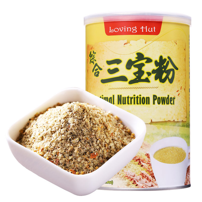 爱家综合三宝粉台湾纯素食品大豆卵磷脂啤酒酵母片小麦胚芽植物奶