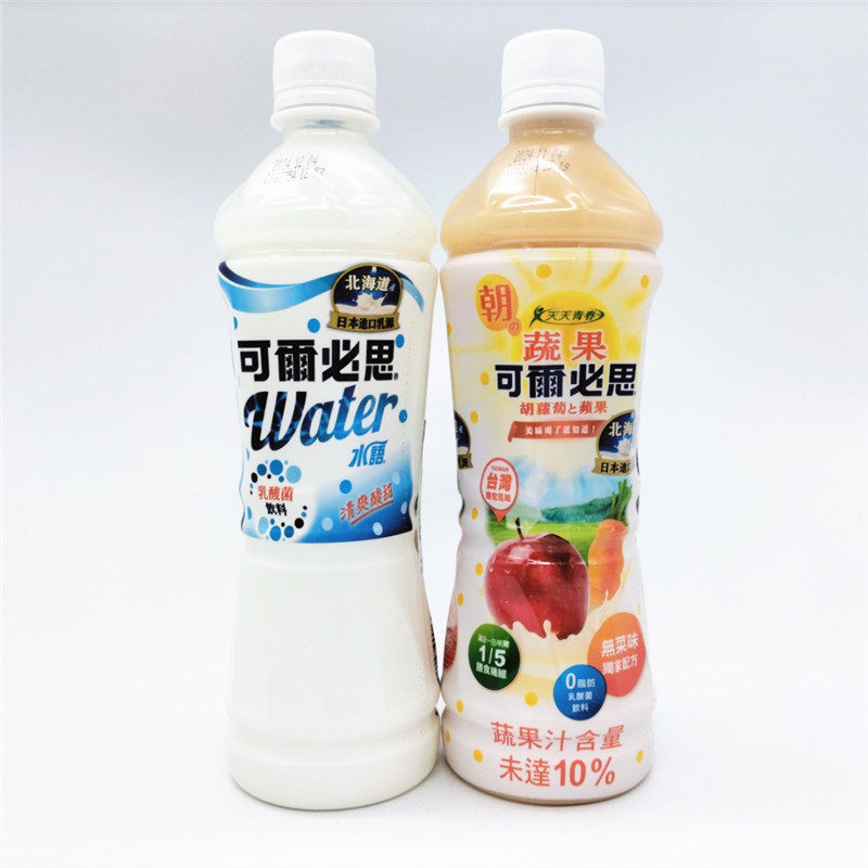 包邮 台湾可尔必思水语原味、蔬果500ML*4瓶/24瓶