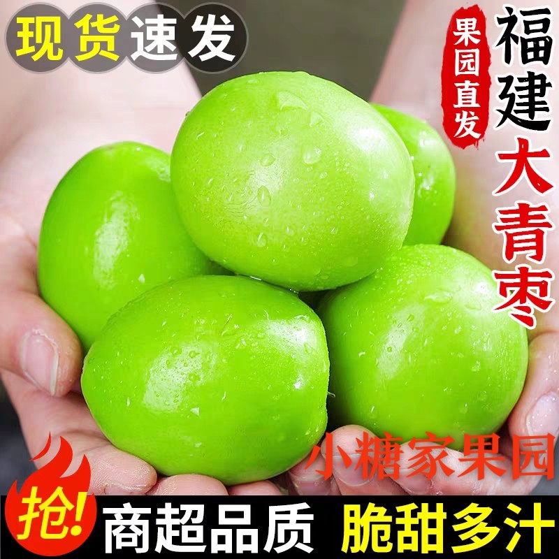 小糖家 福建漳州贵妃枣苹果枣台湾牛奶枣新鲜水果蜜枣脆甜多汁,水产肉类/新鲜蔬果/熟食,枣,淘宝优惠券,粉丝福利购,淘宝优惠卷